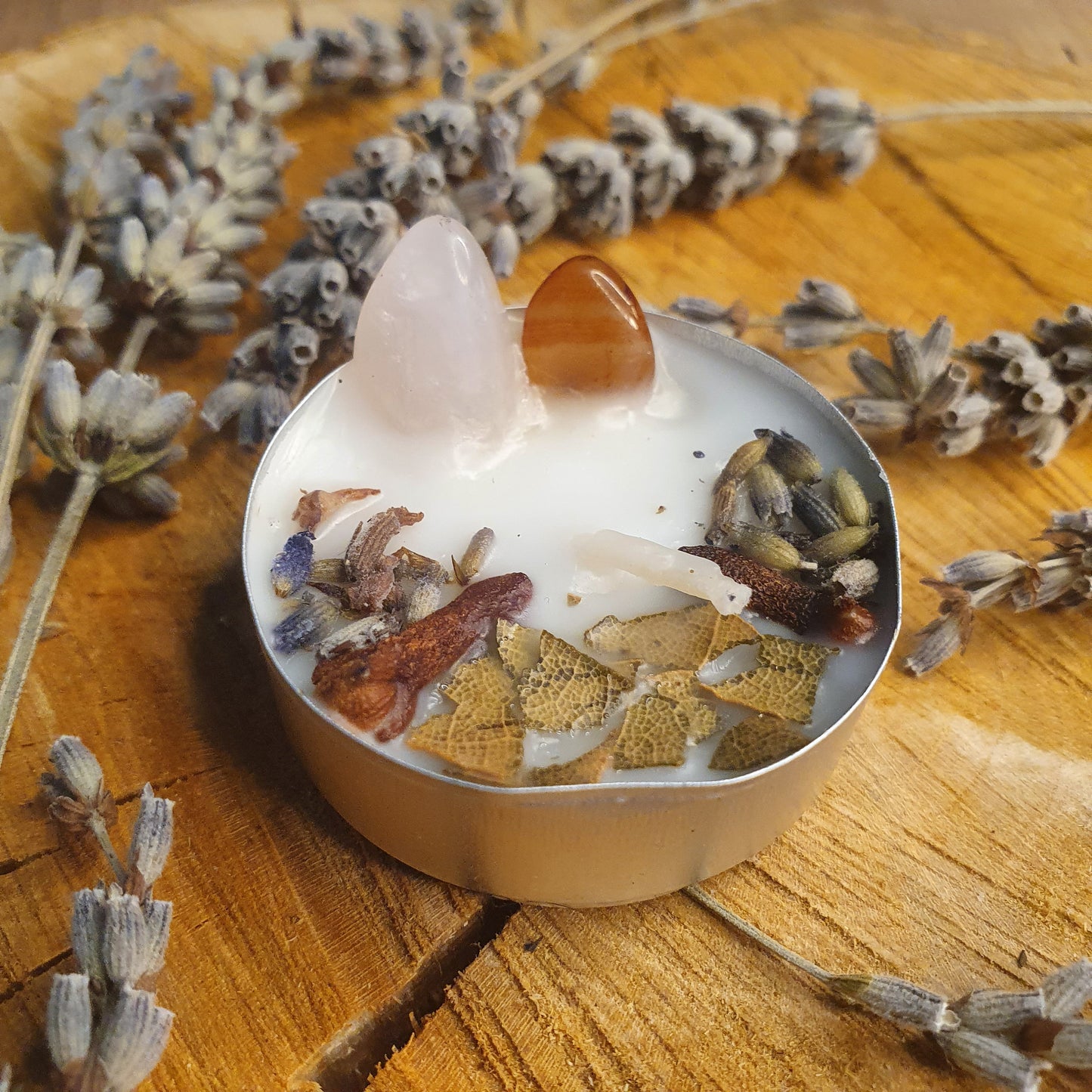 Friendship Intention Manifestation Tea Light Candle